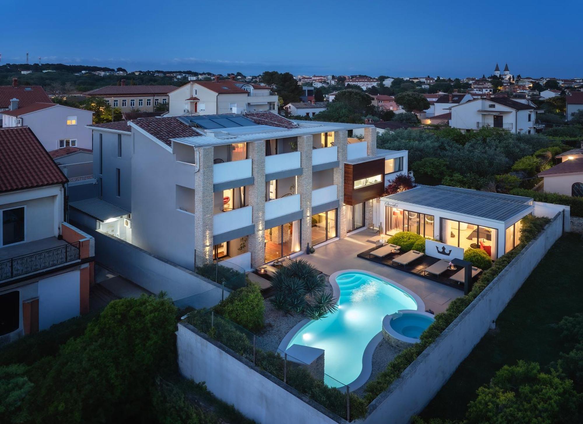 Boutique Hotel Chevalier By Bura Hotels - Adults Only Medulin Kültér fotó